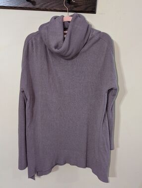 Sweet Romeo Lavender-Gray Cowl Neck Sweater